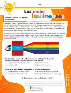 Les ondes lumineuses