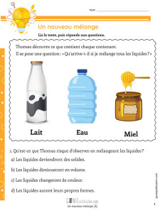 Un nouveau mélange