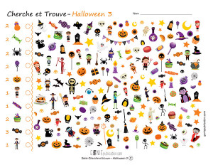 Géniepublication | Catalogue | Cherche et trouve – Halloween 3