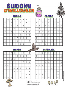 Sudoku d’Halloween
