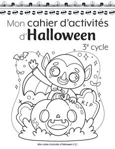 Mon cahier d’activités – Halloween 3