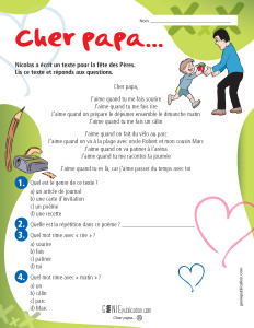 Cher papa...
