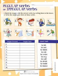 Regular Verbs or Irregular Verbs