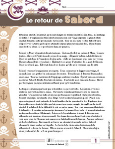 Le retour de Sabord
